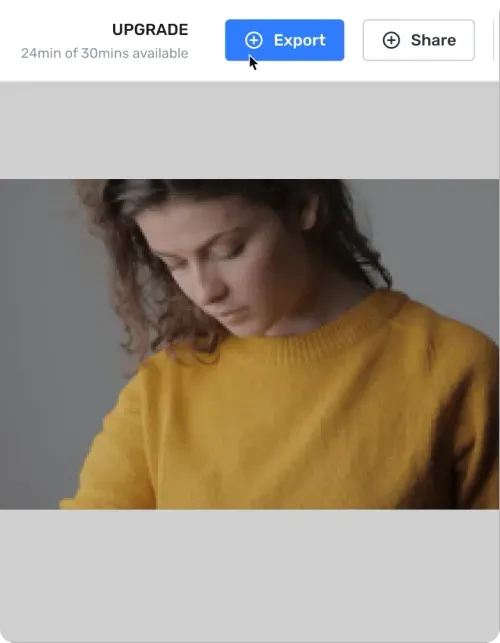 Click on the play button to render the voiceover for your documentary. 