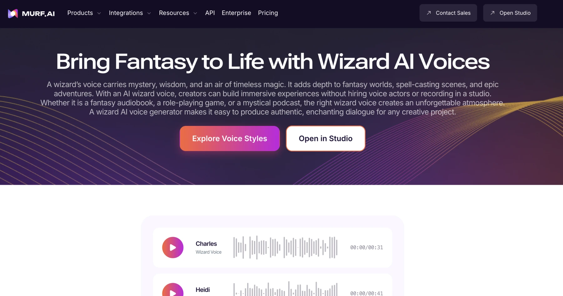 Wizard AI Voice: Create Magical Voices with AI