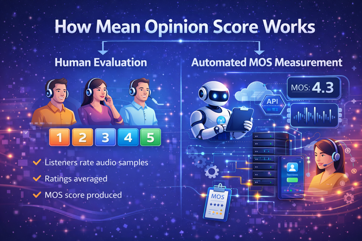 How Mean Opinion Score Works