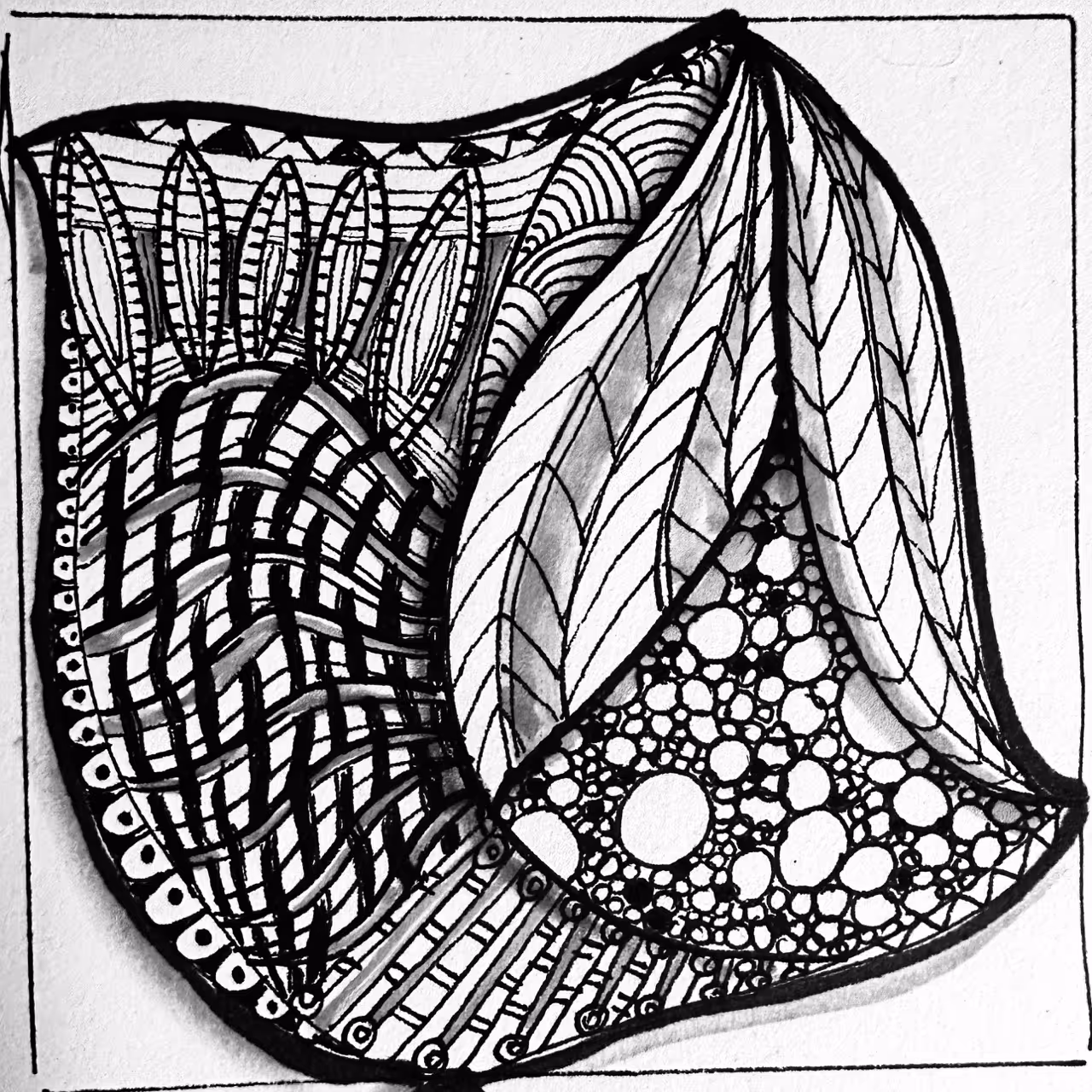 Zentangle 2 by Barbara Mulleneaux