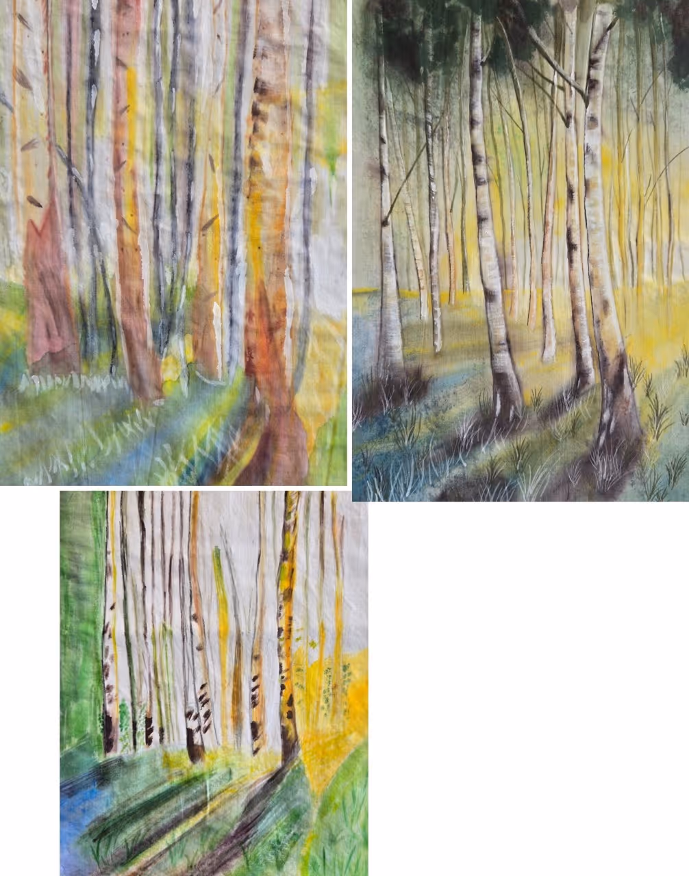 Intermediate Inktense by students (3)