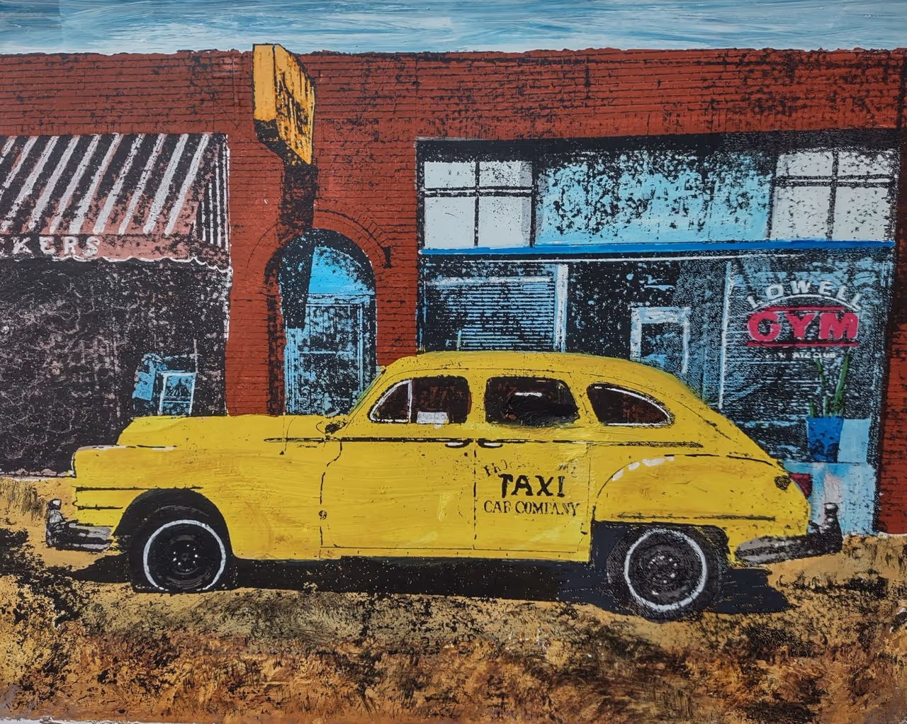Broken Spoke Taxi by Kathie Scrimgeour