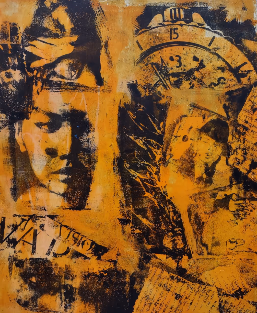 Faces of Time by Kathie Scrimgeour