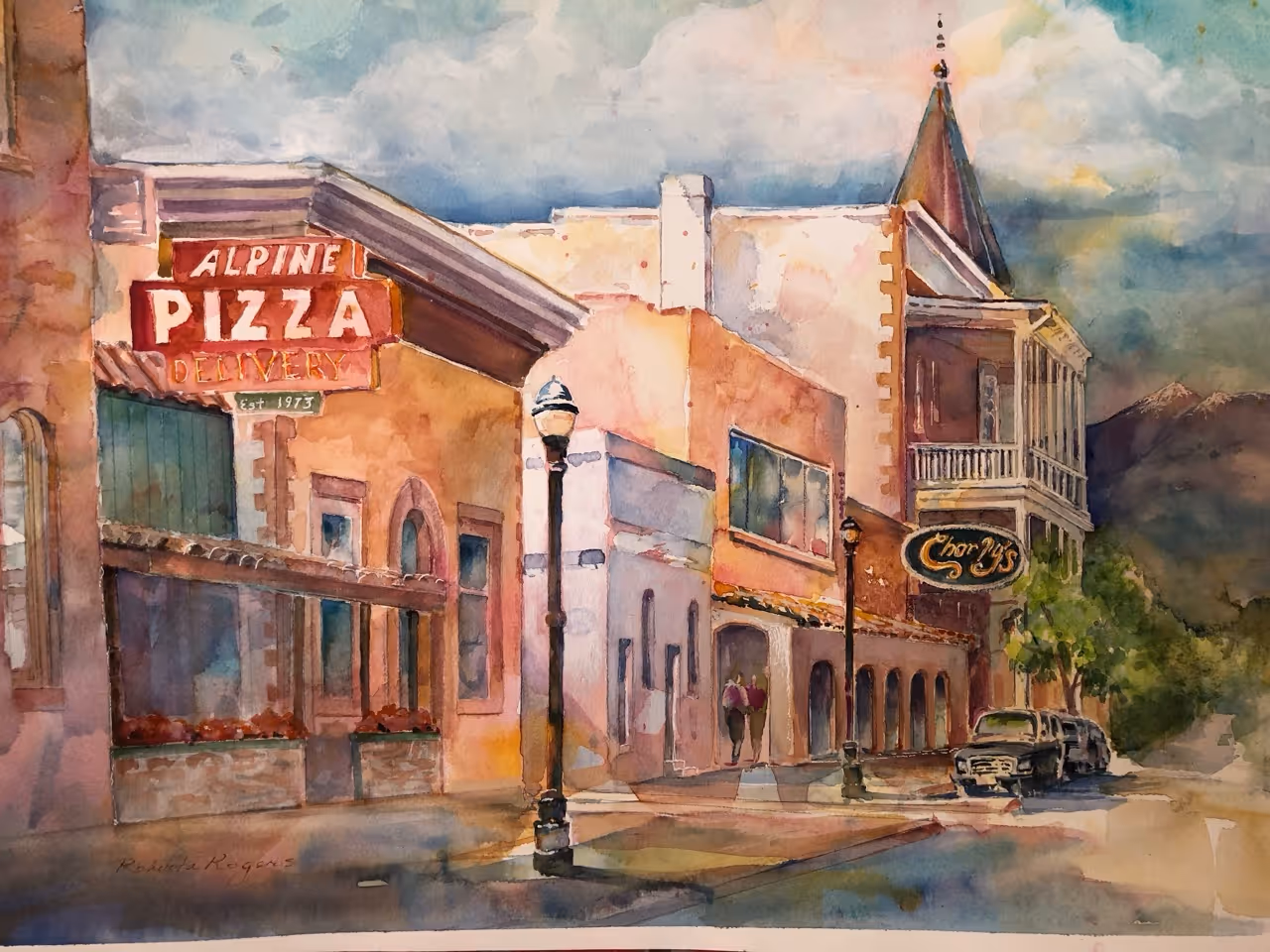 Historic Flagstaff by Roberta Rogers