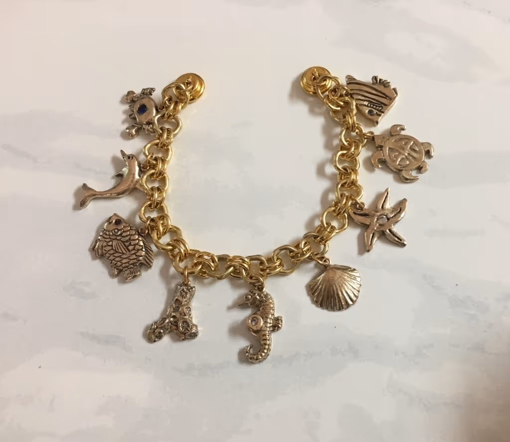 Beach Charms Bracelet by Lyle Rayfield