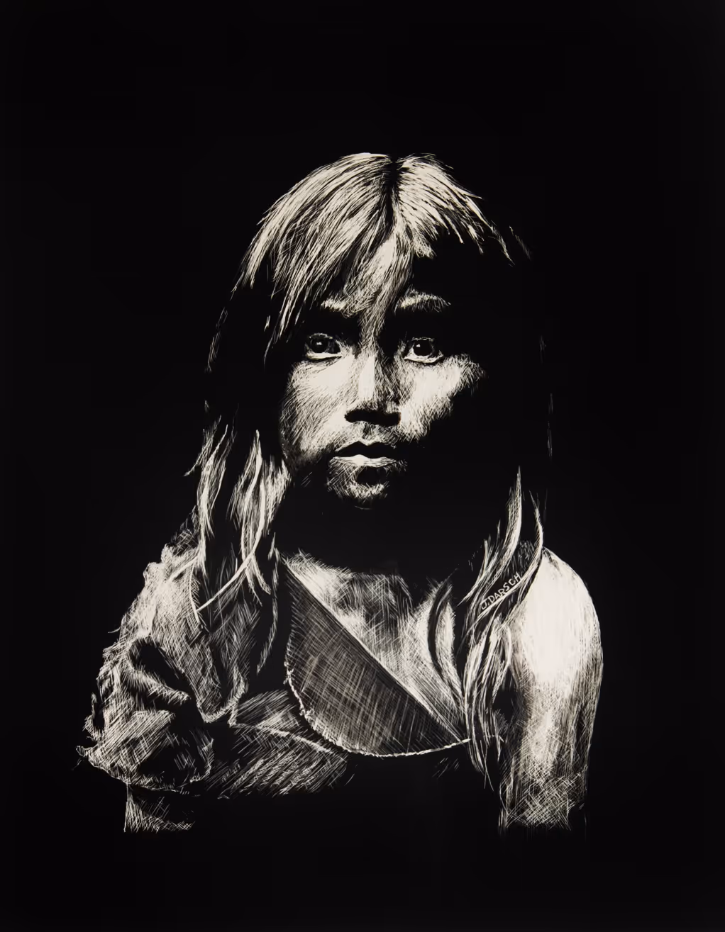 Hopi Child by Jeffrey Darsch