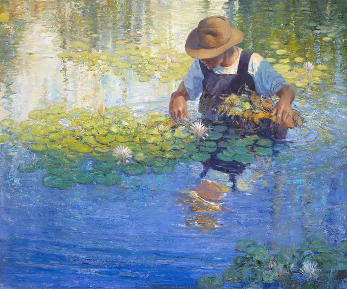 Balboa Park Pond by Buck McCain