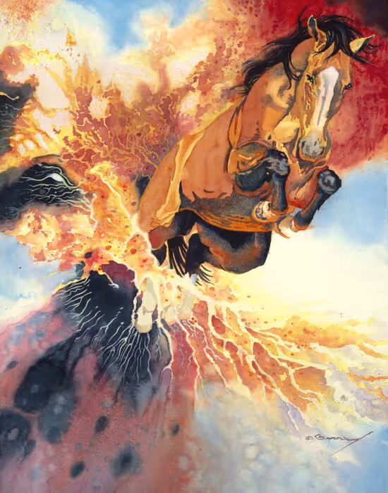 Explosive Equinimity No.2 by Barry Sapp(Award of Excellence)