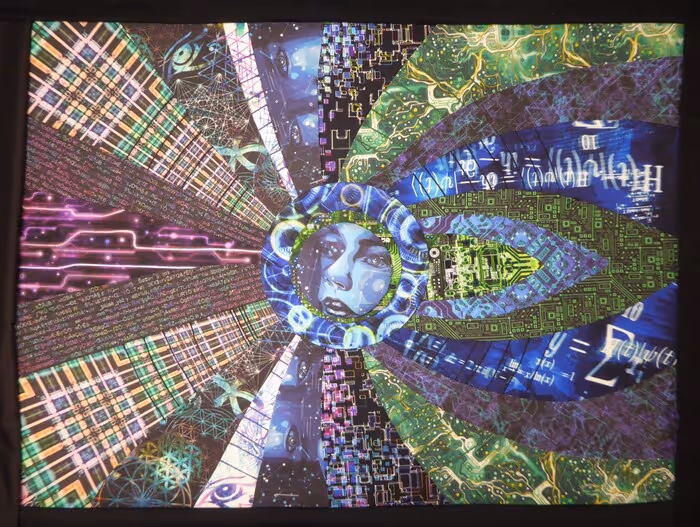 Digital Deluge by Pamela Malouf(Award of Merit)