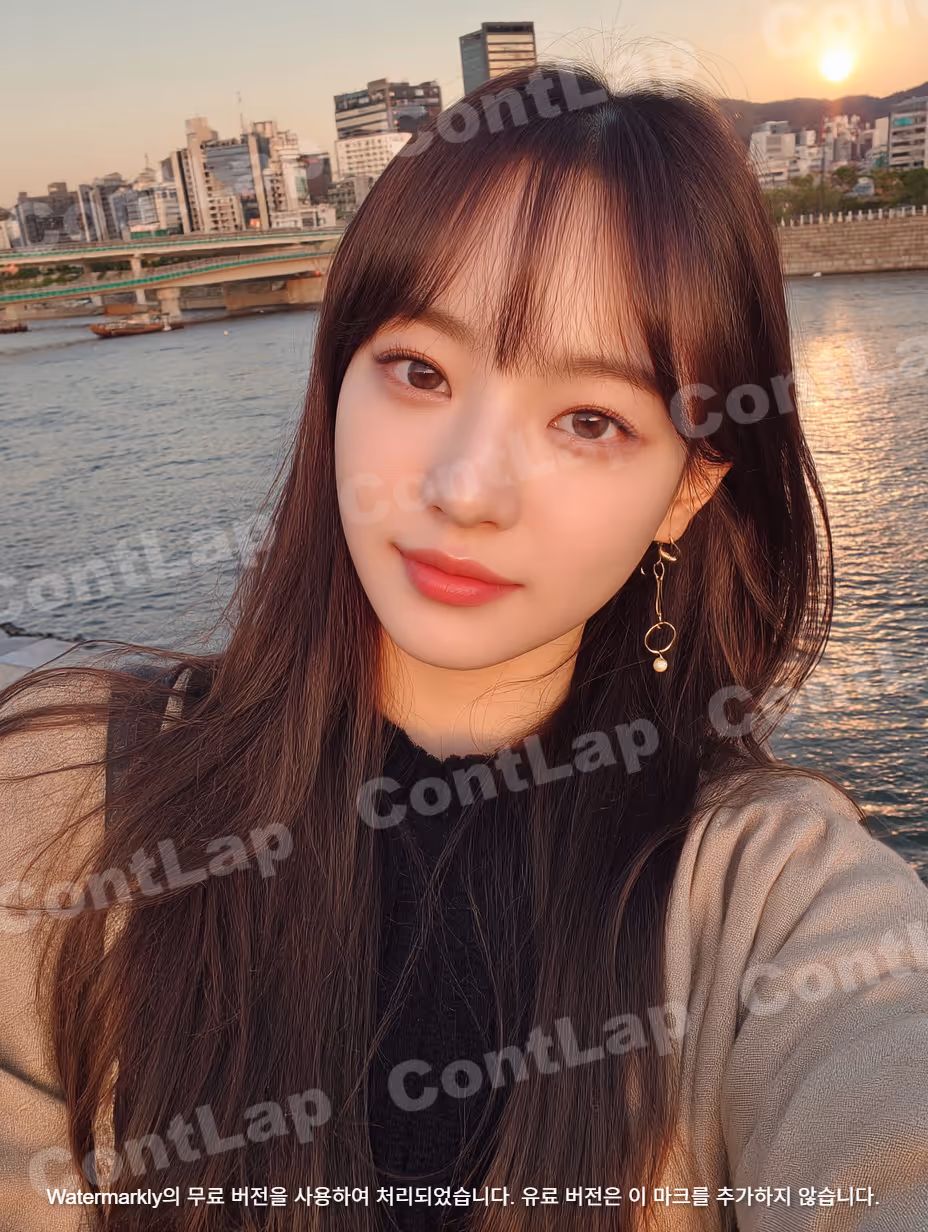 AI 셀카 모델 사진