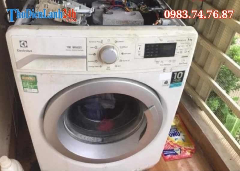 Tiến trình sửa máy giặt tại ThoDienLanh24h