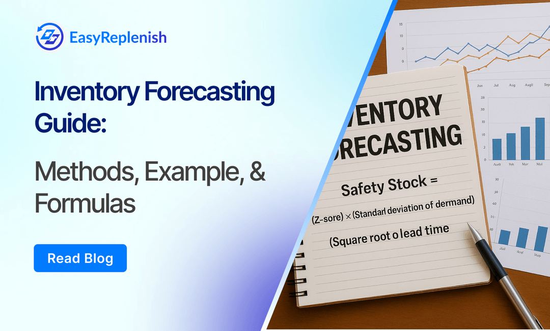 Inventory Forecasting Guide: Methods, Example, and Formulas