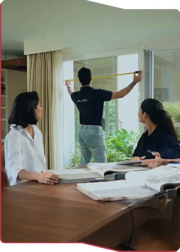 Hillarys team working