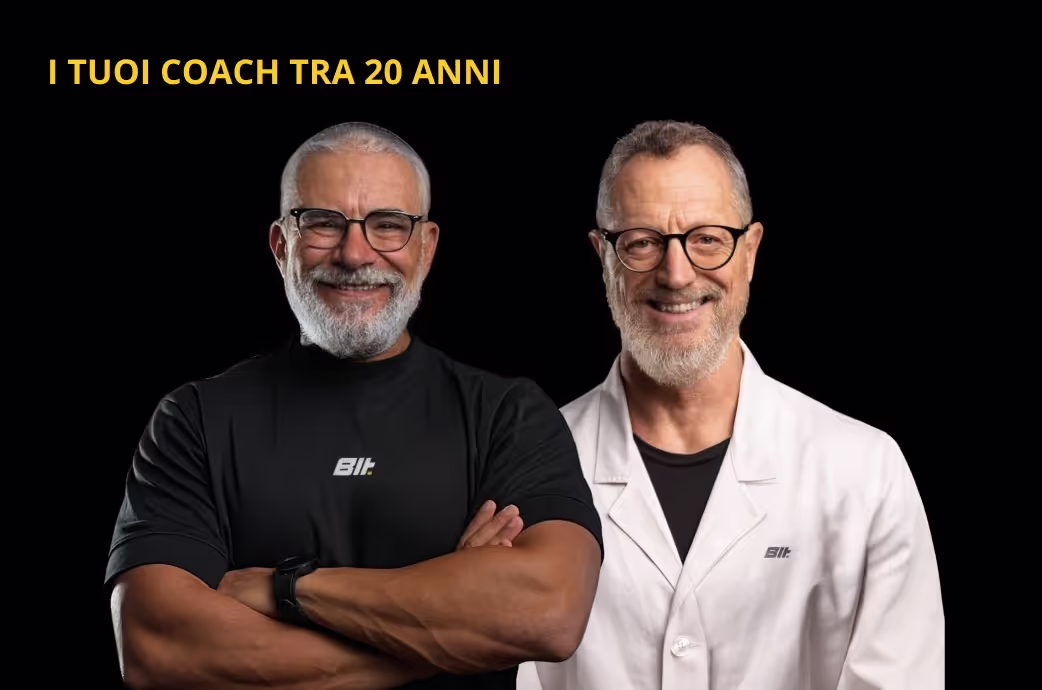 foto di matteo e federico, coach e nutrizionista Builtdifferent invecchiati