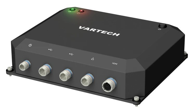 VarTech ToughCube: Small form factor MIL-STD rugged computer & industrial monitor.