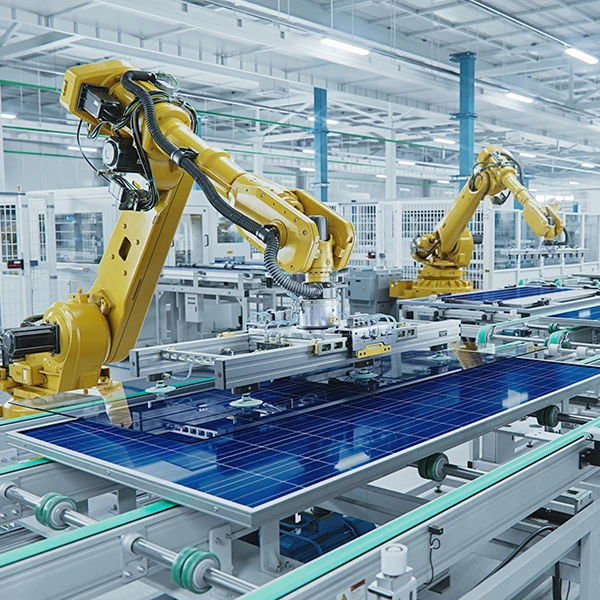 An automated assembly line