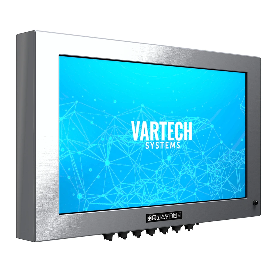 A rendering of VarTech Systems' ToughStation industrial monitor