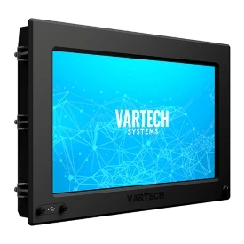 A rendering of an 18.5" DiamondVue industrial computer by VarTech Systems built to meet NEMA and IP protection standards