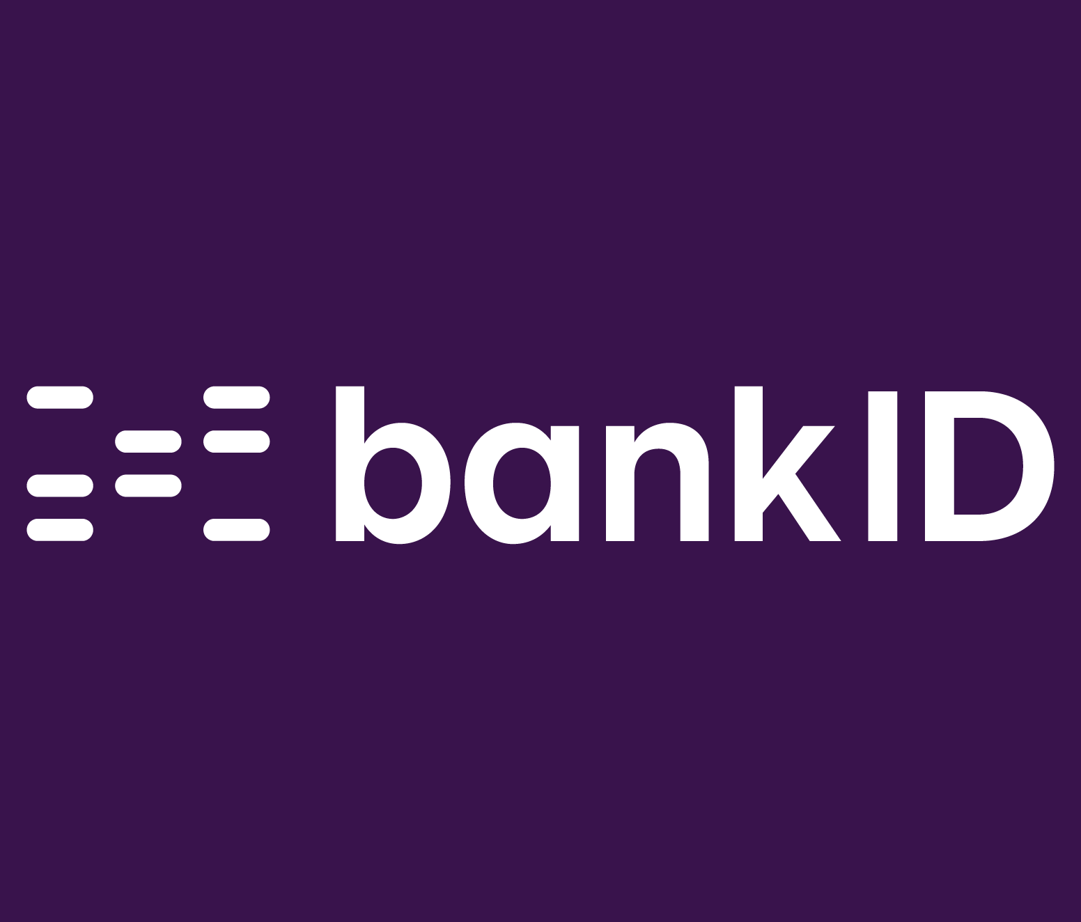 BankID-logoen i mørk lilla