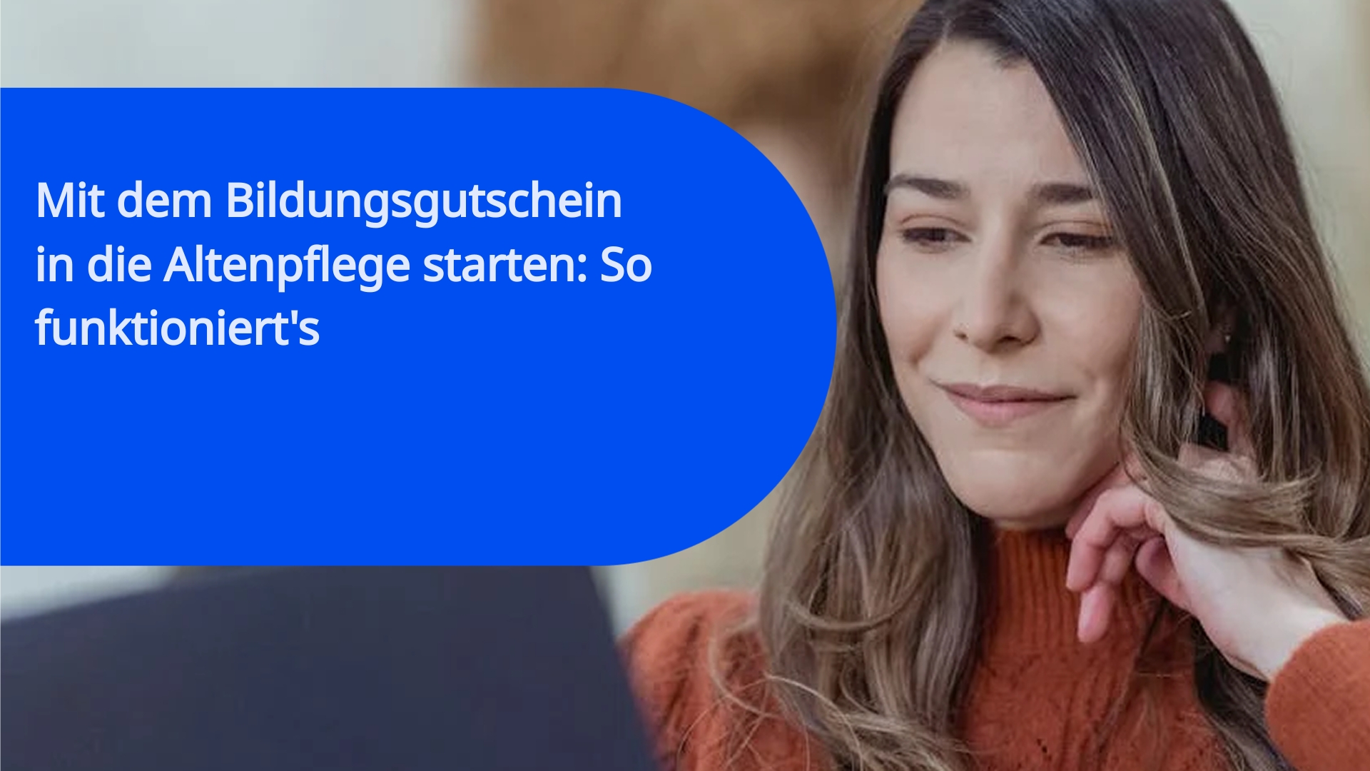 Mit dem Bildungsgutschein in die Altenpflege starten: So funktioniert's