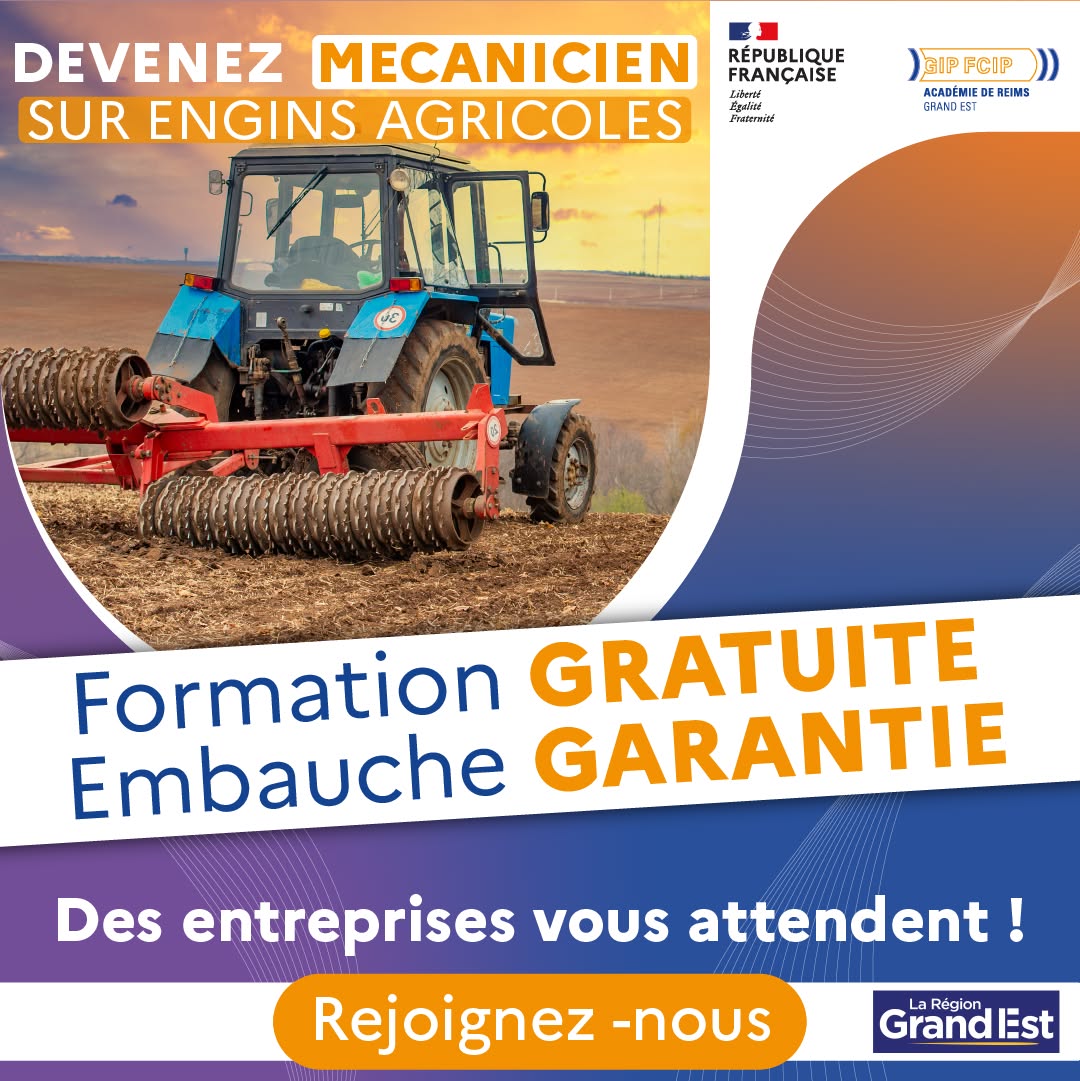 Mécanicien sur engins agricoles