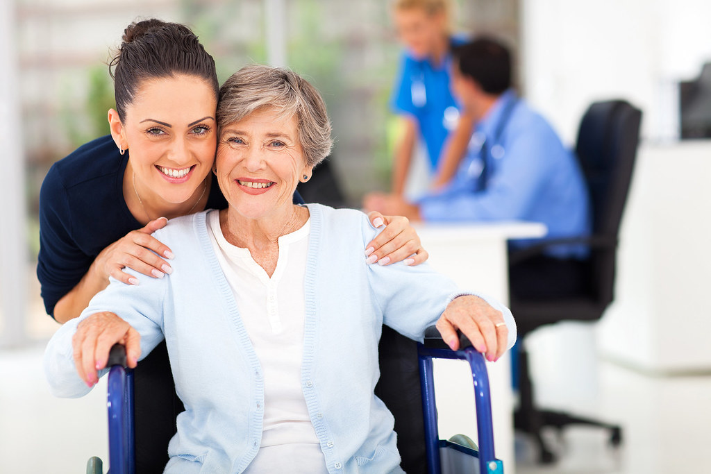 Supporting a person in a wheelchair