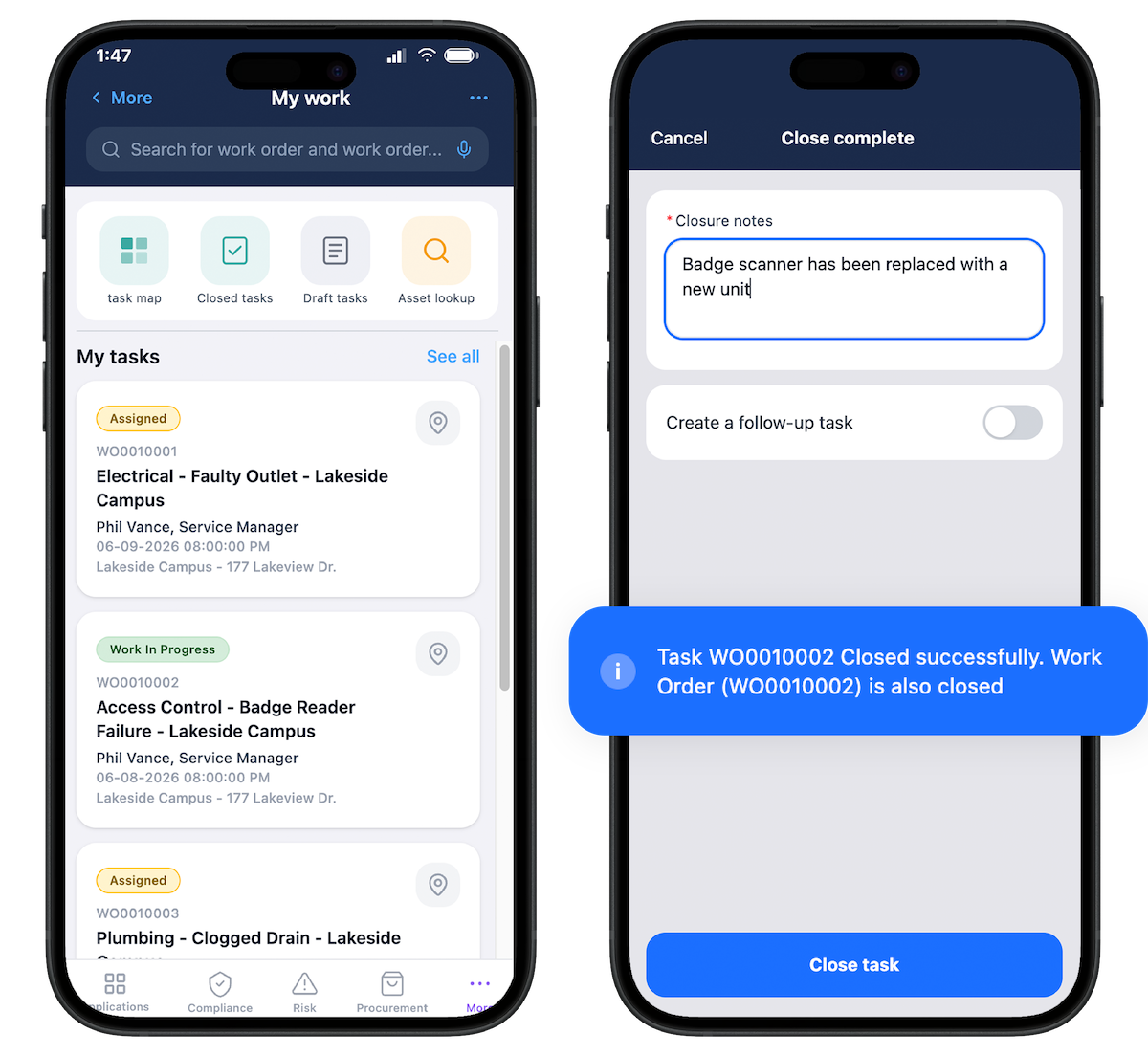 iPhone mockup