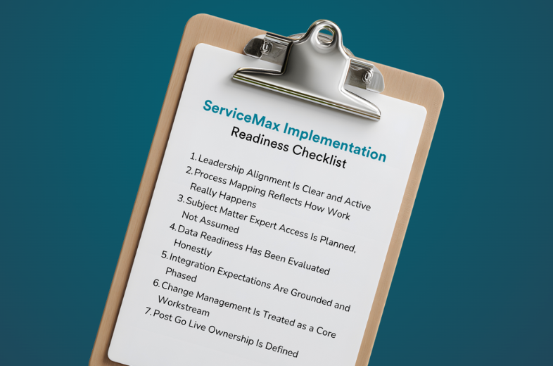 The ServiceMax Implementation Readiness Checklist