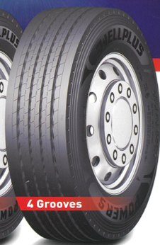 285/70R19.5 WELLPLUS POWER STEER PR20 150/148J TL 4  made in Thailand