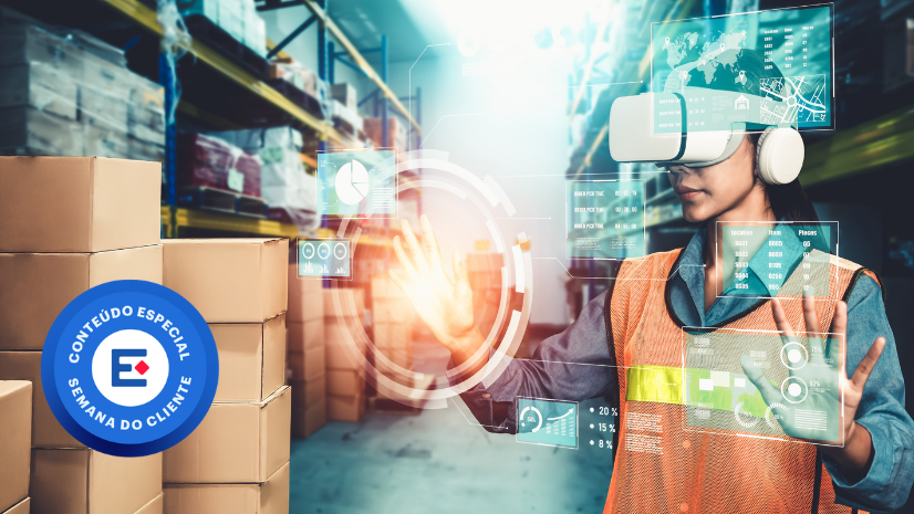 Principais tendências da logística do futuro: digitalização, automação, IA e economia compartilhada. Veja como a Emtel apoia empresas a se manterem competitivas