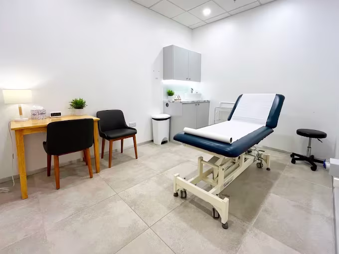 Interior picture of our Private GP London clinic consultation room