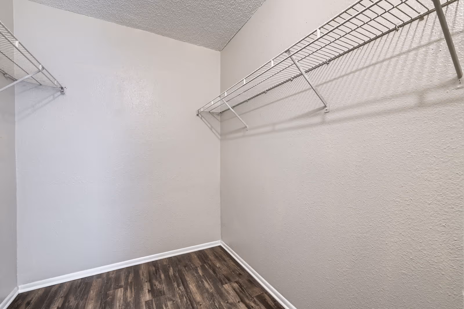 Bedroom walk-in closet
