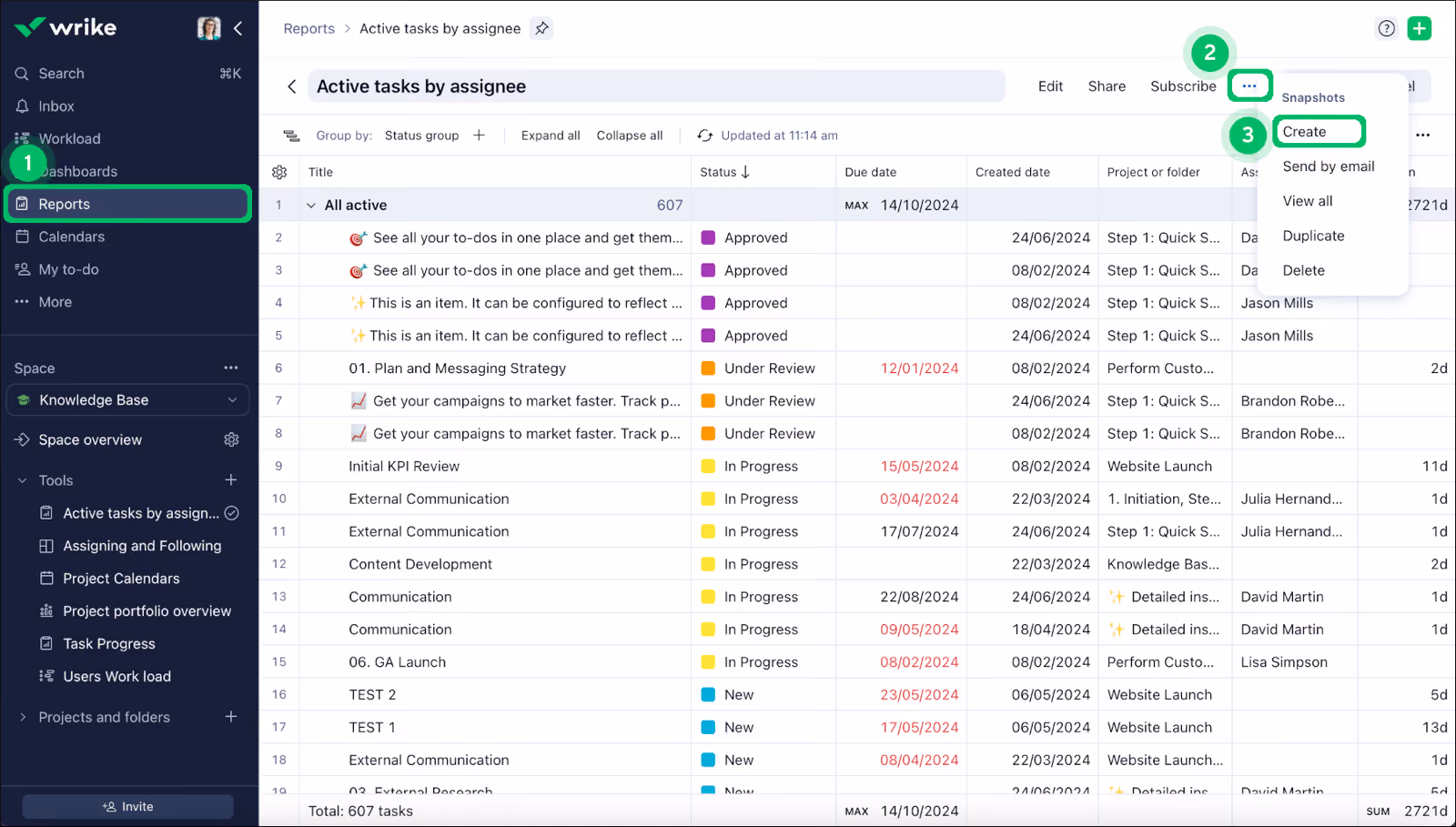 PPM Express resource utilization view showing planned versus available capacity by person across the portfolio
