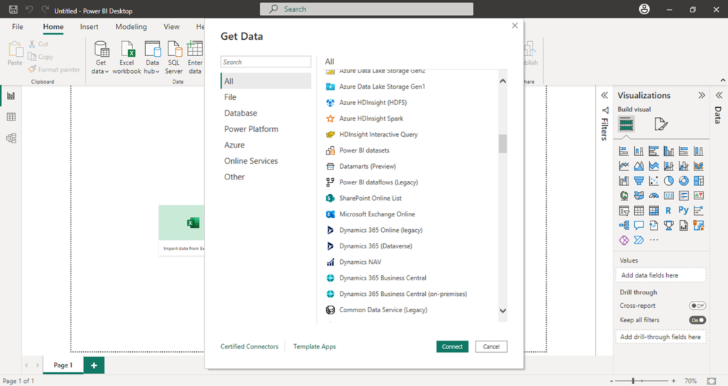 Data sources in Power BI