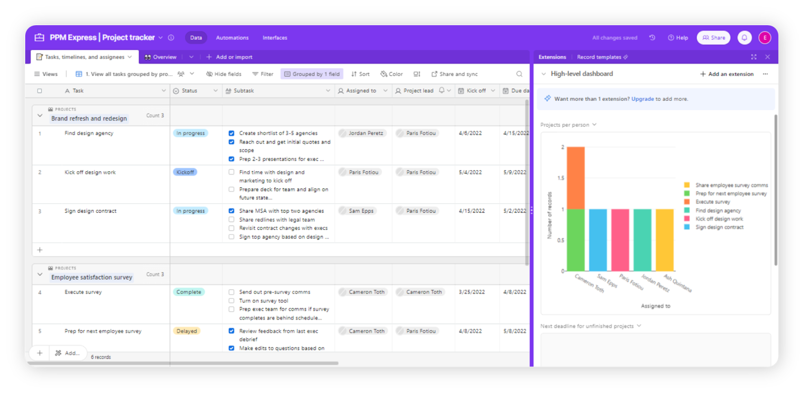 Airtable as an Excel alternative
