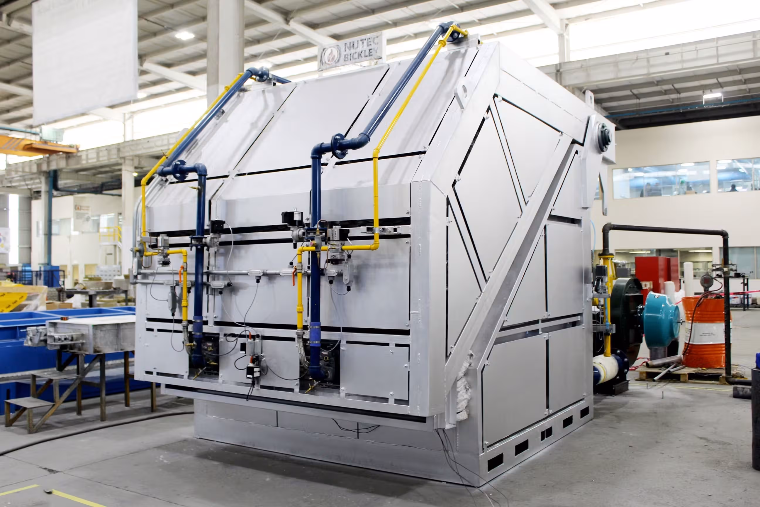 tip up furnaces for forging industry