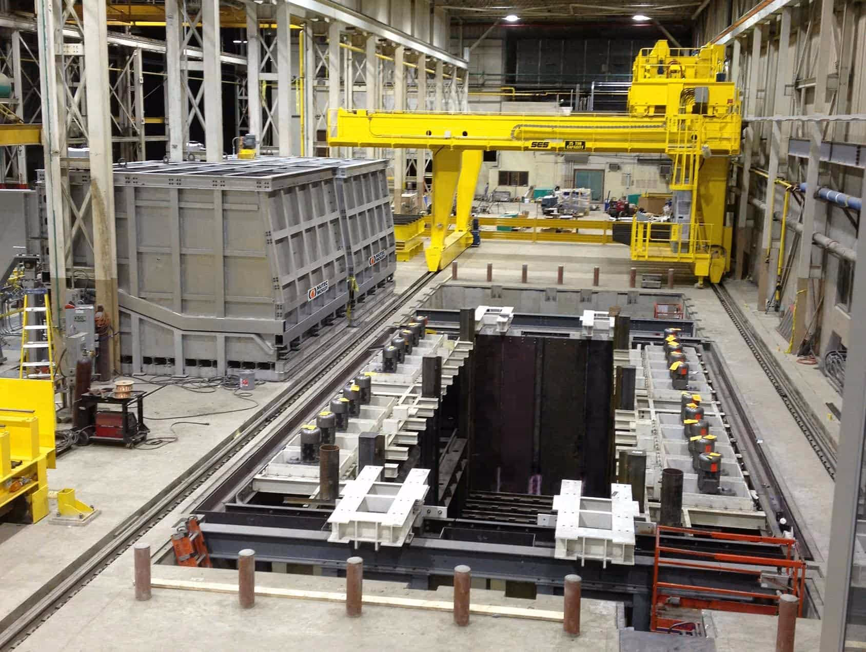 tip up furnace heat treating