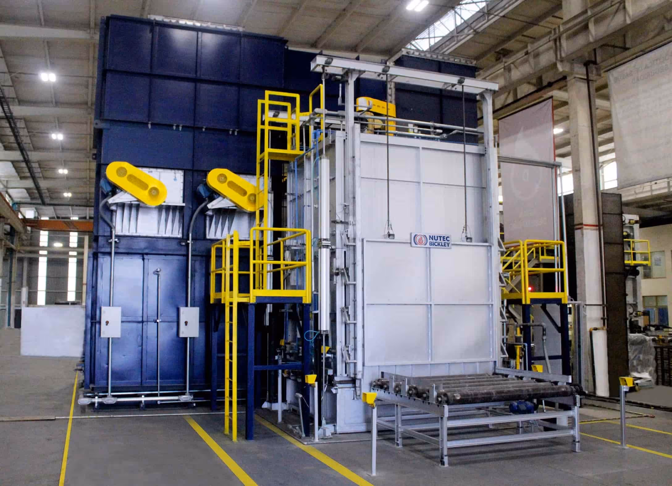 Roller Hearth Furnaces for Industrial Heat Treating manufactured by NUTEC Bickley