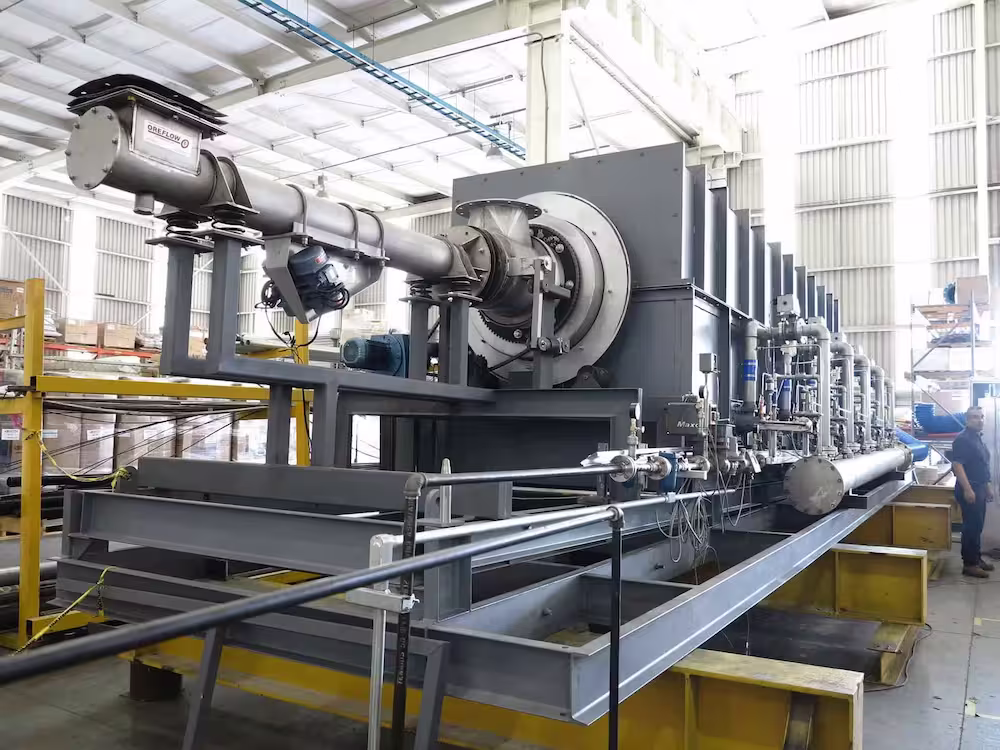regeneration kiln for activated carbon
