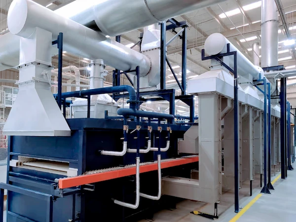 Industrial Roller Kilns for Annealing manufactured by NUTEC Bickley