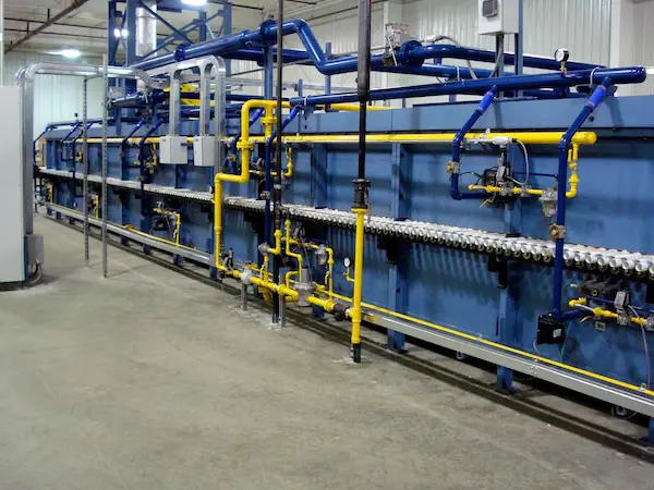 Industrial Roller Kilns for Annealing manufactured by NUTEC Bickley