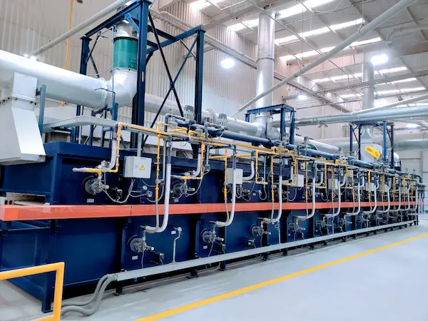 Roller Kilns for Bulk Materials Firing manufactured by NUTEC Bickley