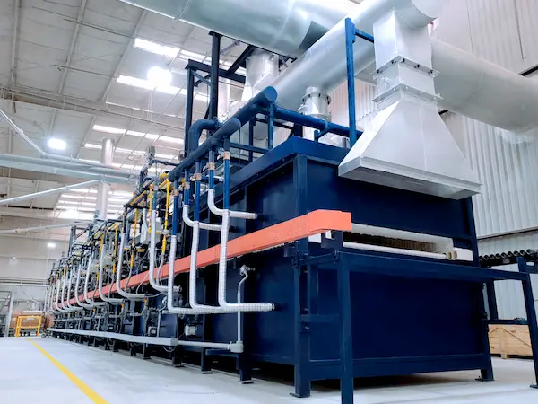 Roller Kilns for Advanced Ceramics Firing manufactured by NUTEC Bickley