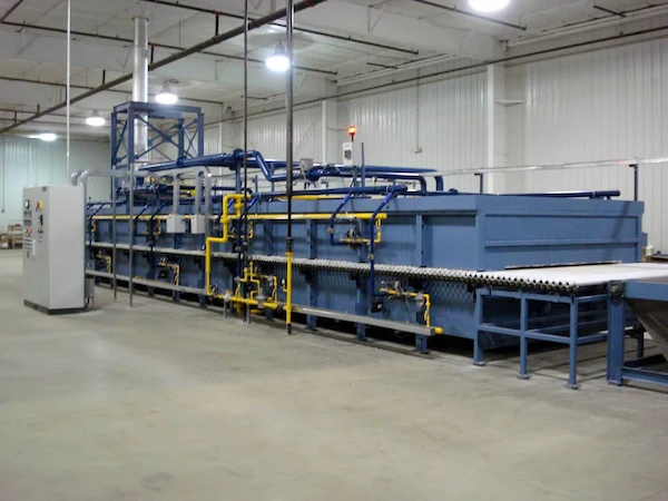 Industrial Roller Kilns for Annealing manufactured by NUTEC Bickley