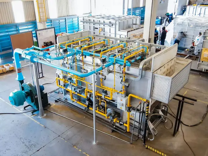 metal industry walking beam
