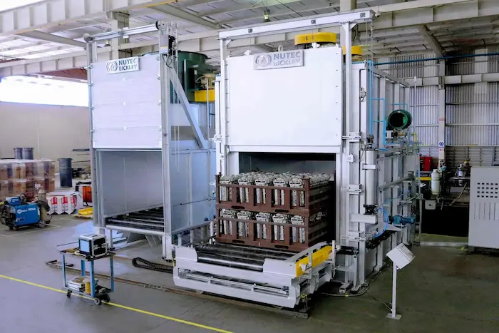 Custom Roller Hearth Dryers for Electrical Transformers manufactured by NUTEC Bickley