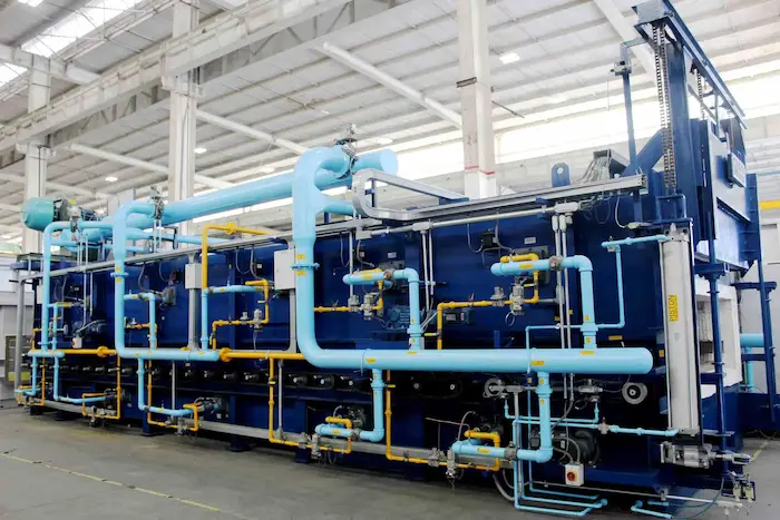 High-Performance Roller Hearth Furnace for Forging manufactured by NUTEC Bickley