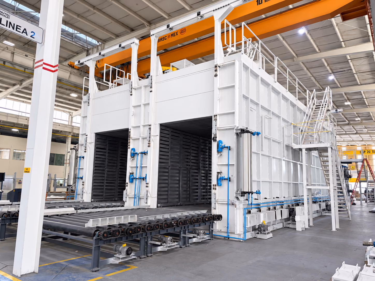 High-Performance Roller Hearth Dryer for Electrical Transformers manufactured by NUTEC Bickley