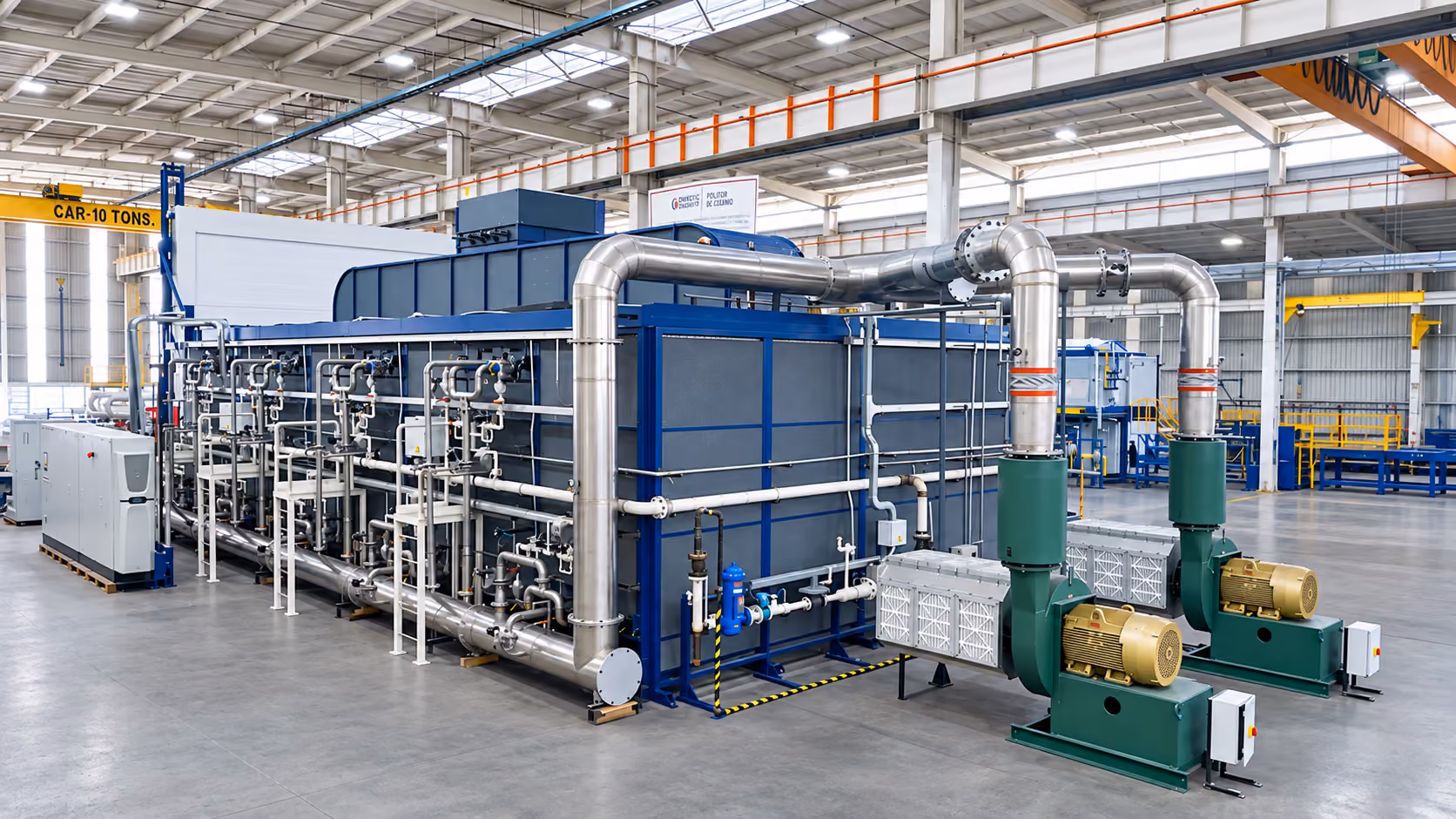 Industrial Shuttle Kilns for Sanitaryware manufactured by NUTEC Bickley