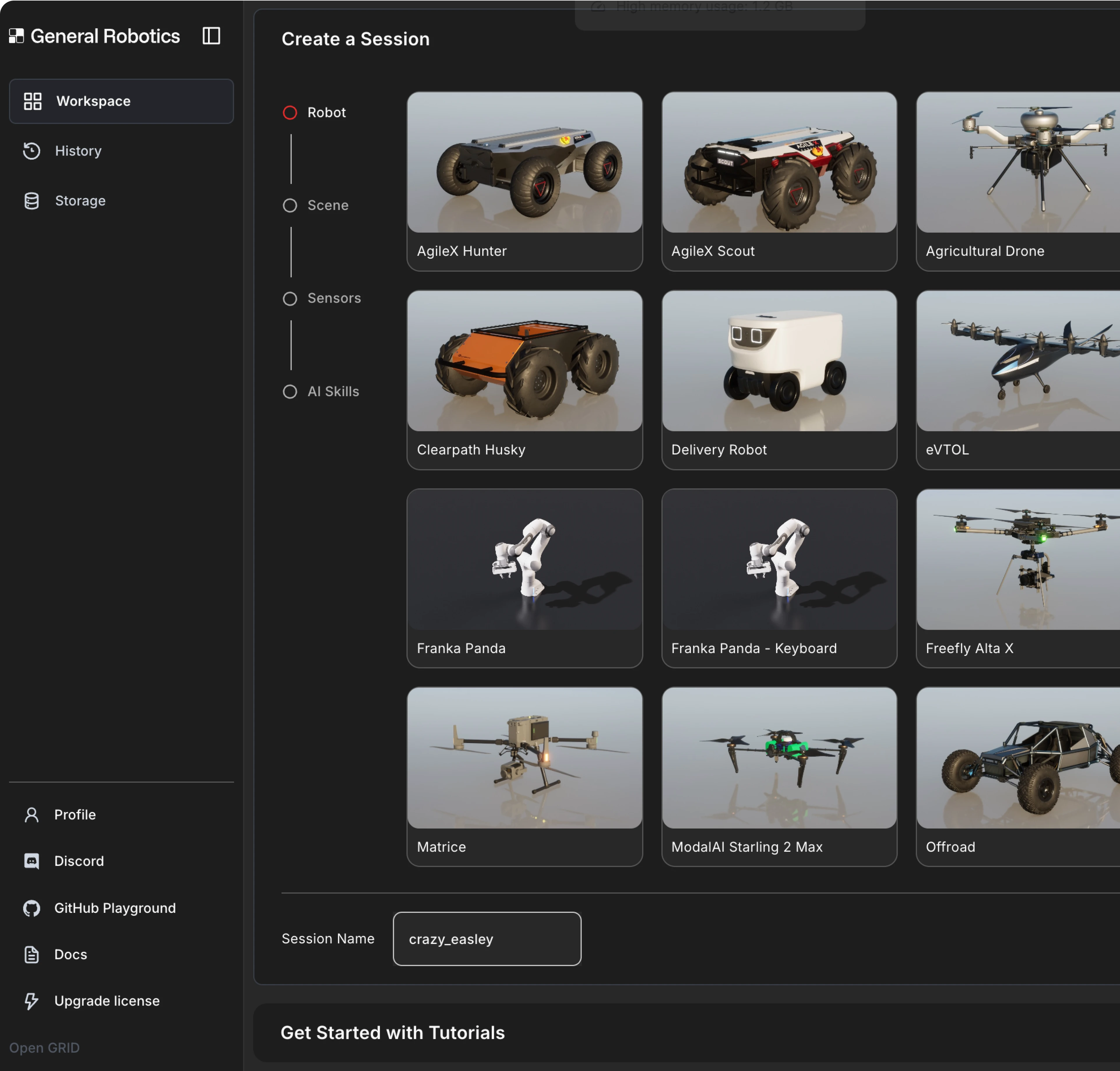 Open Grid UI
